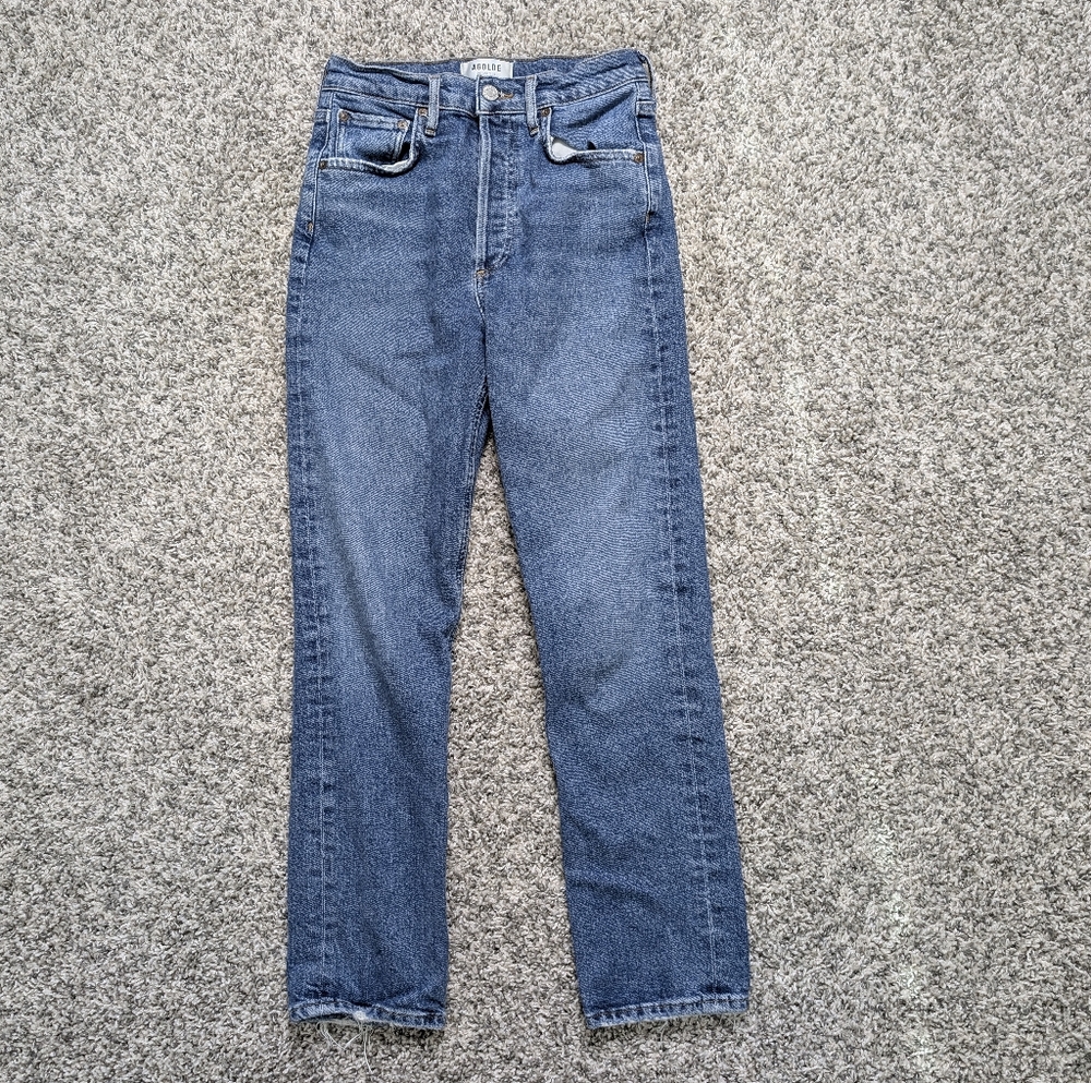 ๐ Agolde Riley Straight Leg - Picture 3 of 9